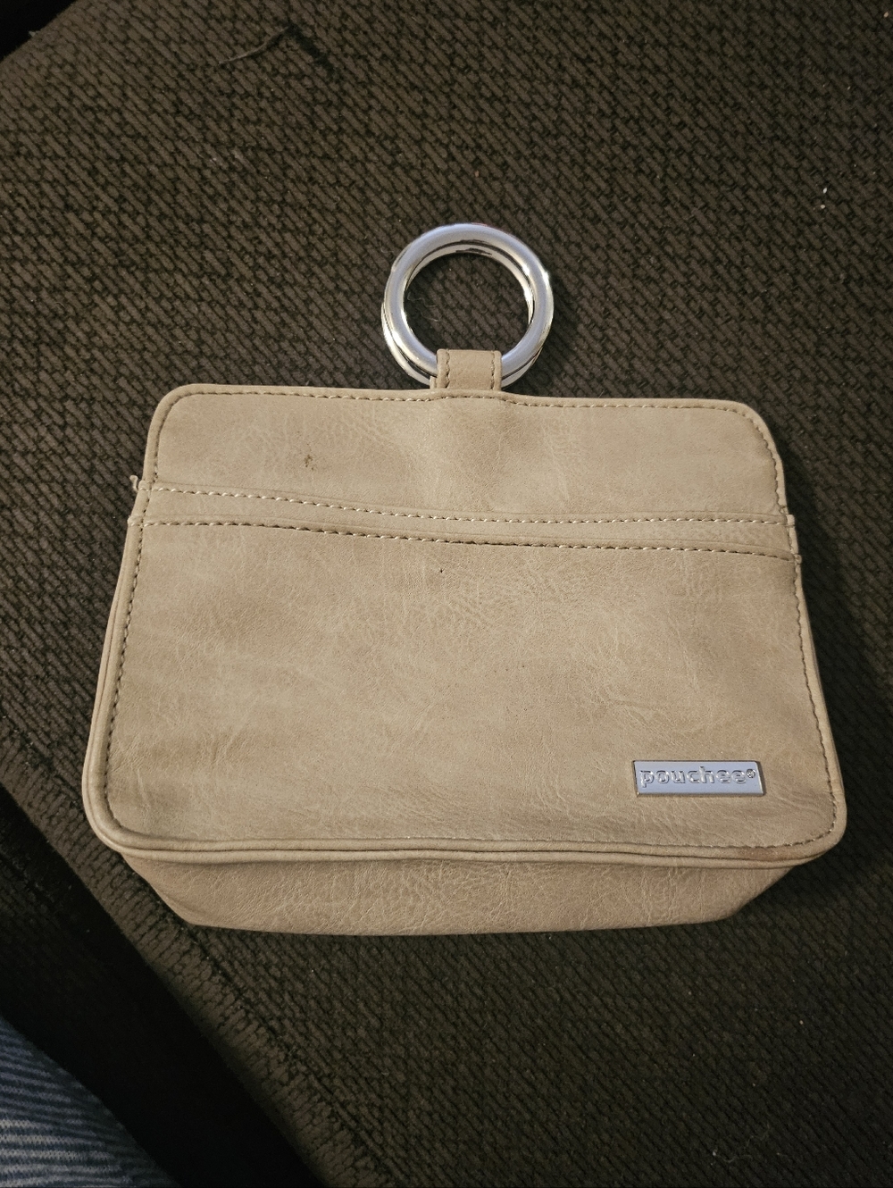 Pouchee Purse Organizer Multi Pocket Wallet  Stylish Tan